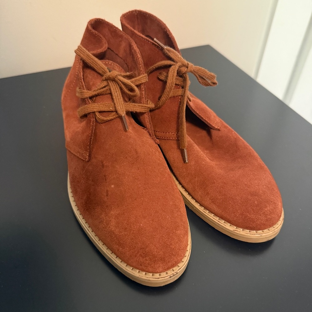 J Crew Women’s Suede Chukka Boots - Brown